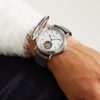 Heritage Tourbillon 46mm 18-Karat White Gold and Leather Watch, Ref. No. 8804-0201 - E2