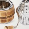 Bamboo and Chrome-Plated Tea Infuser - CU