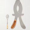 Stainless Steel and Bamboo Sea Urchin Set - BK Stainless Steel and Bamboo Sea Urchin Set - BK