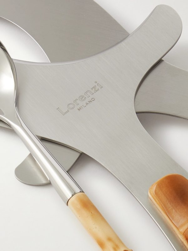 Stainless Steel and Bamboo Sea Urchin Set - CU Stainless Steel and Bamboo Sea Urchin Set - CU