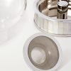 Stainless Steel, Mother-of-Pearl and Glass Wine Filter - CU Stainless Steel, Mother-of-Pearl and Glass Wine Filter - CU