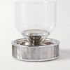 Stainless Steel, Mother-of-Pearl and Glass Wine Filter Stainless Steel, Mother-of-Pearl and Glass Wine Filter