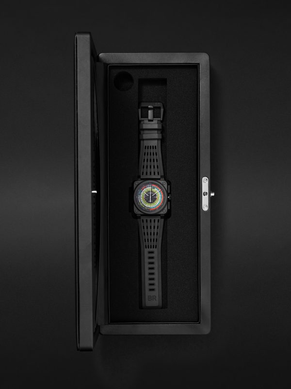 BR 03-94 Multimeter Limited Edition Automatic 42mm Ceramic and Rubber Watch, Ref. No. BR0394-SW-CE/SRB - E3 BR 03-94 Multimeter Limited Edition Automatic 42mm Ceramic and Rubber Watch, Ref. No. BR0394-SW-CE/SRB - E3
