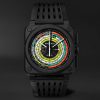 BR 03-94 Multimeter Limited Edition Automatic 42mm Ceramic and Rubber Watch, Ref. No. BR0394-SW-CE/SRB BR 03-94 Multimeter Limited Edition Automatic 42mm Ceramic and Rubber Watch, Ref. No. BR0394-SW-CE/SRB