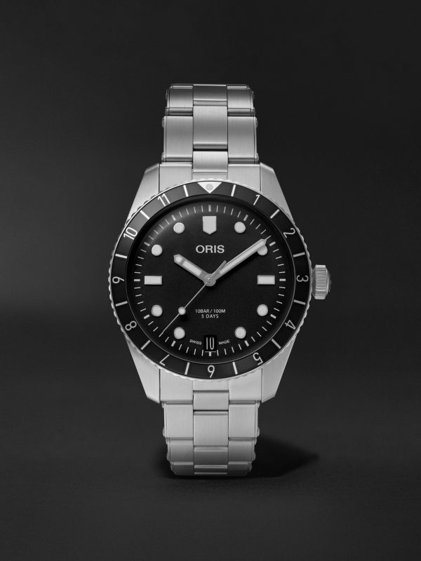 Divers Sixty-Five Automatic 40mm Stainless Steel Watch, Ref. No. 01 400 7772 4054-07 8 20 18 Divers Sixty-Five Automatic 40mm Stainless Steel Watch, Ref. No. 01 400 7772 4054-07 8 20 18