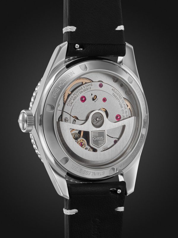 Divers Sixty-Five Automatic 40mm Stainless Steel and Leather Watch, Ref. No. 01 400 7772 4054-07 5 20 82 - BK Divers Sixty-Five Automatic 40mm Stainless Steel and Leather Watch, Ref. No. 01 400 7772 4054-07 5 20 82 - BK