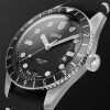 Divers Sixty-Five Automatic 40mm Stainless Steel and Leather Watch, Ref. No. 01 400 7772 4054-07 5 20 82 - FR Divers Sixty-Five Automatic 40mm Stainless Steel and Leather Watch, Ref. No. 01 400 7772 4054-07 5 20 82 - FR