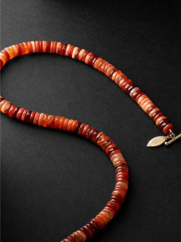 Gold, Opal and Diamond Beaded Necklace - CU Gold, Opal and Diamond Beaded Necklace - CU