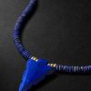 Gold, Lapis Lazuli and Diamond Beaded Necklace - CU