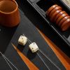 Tavla Leather Backgammon Set - CU Tavla Leather Backgammon Set - CU