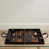 Tavla Leather Backgammon Set Tavla Leather Backgammon Set
