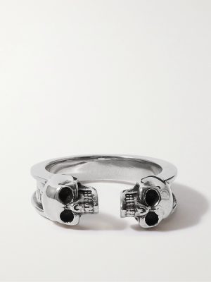 Skull Burnished Silver-Tone Ring Skull Burnished Silver-Tone Ring