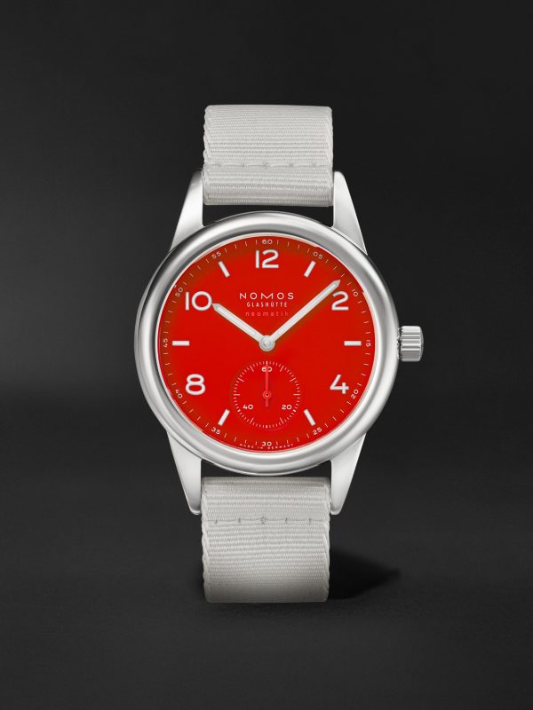 Club Neomatik Automatic 37mm Stainless Steel and Webbing Watch, Ref. No. 743 Club Neomatik Automatic 37mm Stainless Steel and Webbing Watch, Ref. No. 743