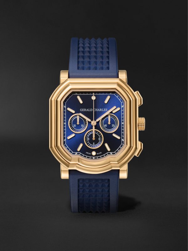 Maestro 3.0 Automatic Chronograph 39mm 18-Karat Rose Gold and Rubber Watch, Ref. No. GC3.0-RG-01 Maestro 3.0 Automatic Chronograph 39mm 18-Karat Rose Gold and Rubber Watch, Ref. No. GC3.0-RG-01