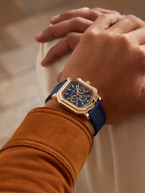 Maestro 3.0 Automatic Chronograph 39mm 18-Karat Rose Gold and Rubber Watch, Ref. No. GC3.0-RG-01 - OU Maestro 3.0 Automatic Chronograph 39mm 18-Karat Rose Gold and Rubber Watch, Ref. No. GC3.0-RG-01 - OU