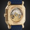 Maestro 2.0 Ultra-Thin Automatic 39mm 18-Karat Rose Gold and Rubber Watch, Ref. No. GC2.0-RG-01 - BK Maestro 2.0 Ultra-Thin Automatic 39mm 18-Karat Rose Gold and Rubber Watch, Ref. No. GC2.0-RG-01 - BK