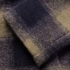 Checked Wool-Blend Felt Coat - E1 Checked Wool-Blend Felt Coat - E1
