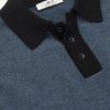 Colour-Block Merino Wool Polo Shirt - CU