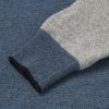 Colour-Block Merino Wool Polo Shirt - E1