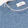 Contrast-Tipped Wool Sweater - CU Contrast-Tipped Wool Sweater - CU