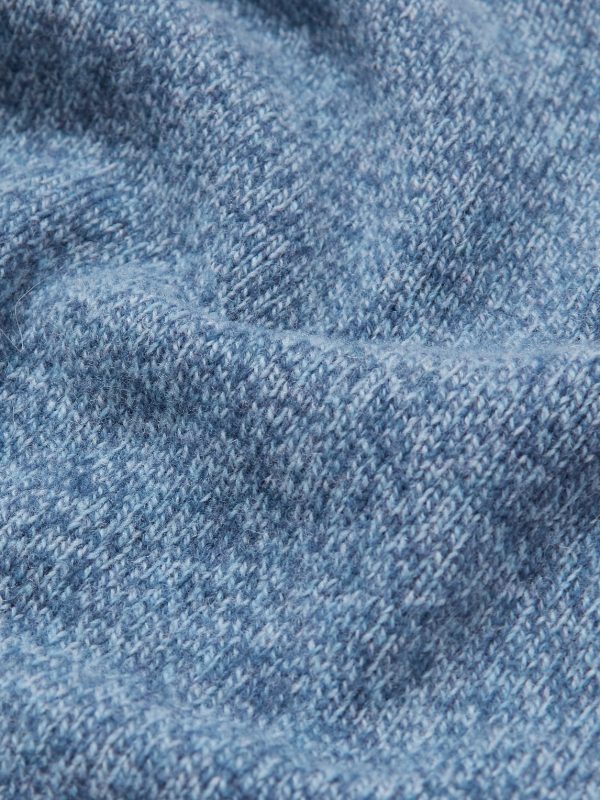 Contrast-Tipped Wool Sweater - E1 Contrast-Tipped Wool Sweater - E1