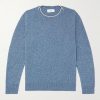 Contrast-Tipped Wool Sweater Contrast-Tipped Wool Sweater