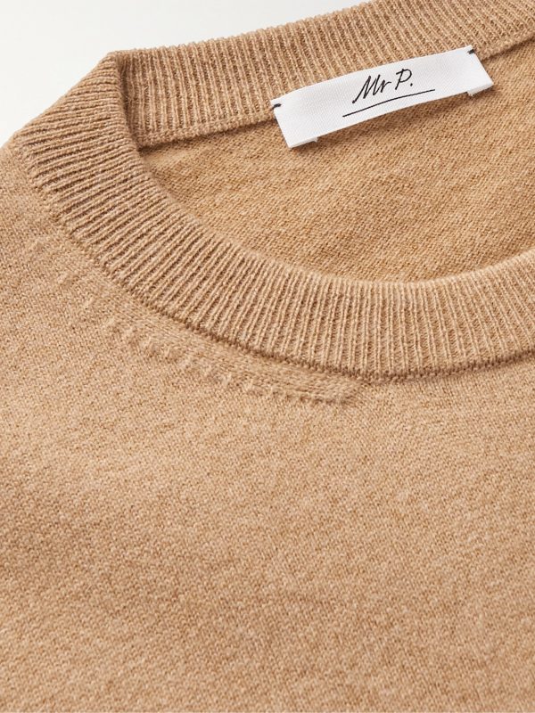 Wool and Cashmere-Blend Sweater - CU Wool and Cashmere-Blend Sweater - CU