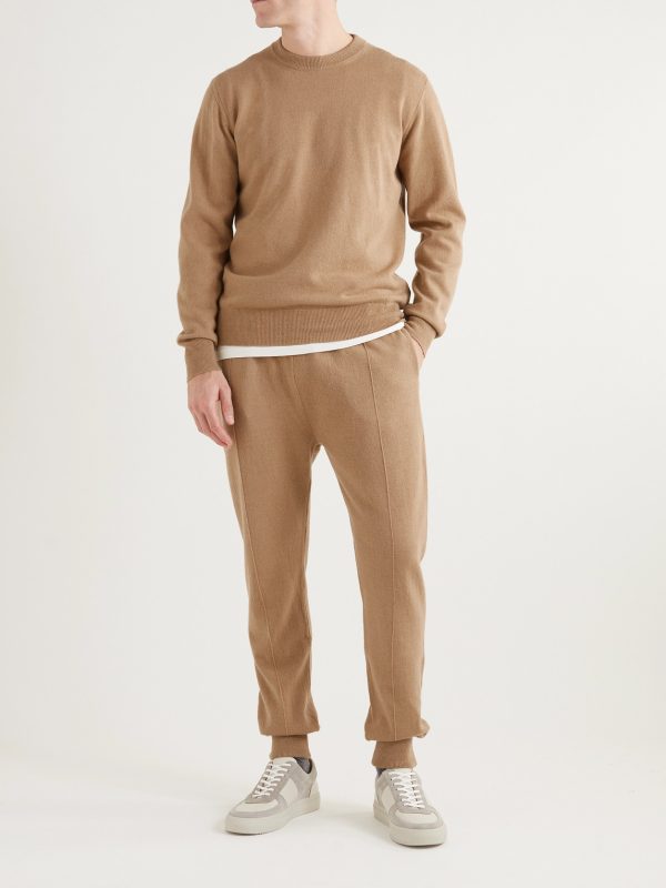 Wool and Cashmere-Blend Sweater - OU Wool and Cashmere-Blend Sweater - OU