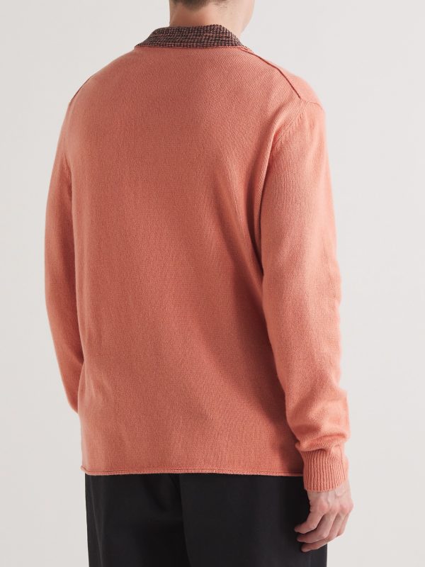Cashmere-Blend Polo Shirt - BK Cashmere-Blend Polo Shirt - BK