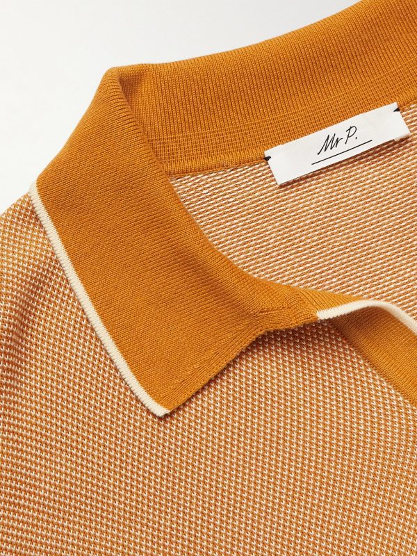 Johnny Birdseye Cotton Polo Shirt - CU