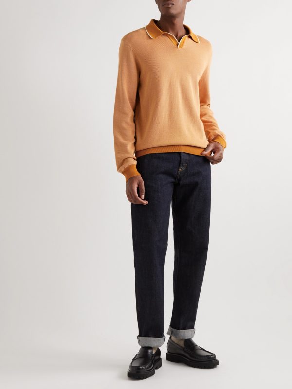 Johnny Birdseye Cotton Polo Shirt - OU