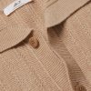 Wolly Open-Knit Wool Cardigan - CU