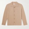 Wolly Open-Knit Wool Cardigan