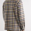 Checked Wool Overshirt - BK Checked Wool Overshirt - BK