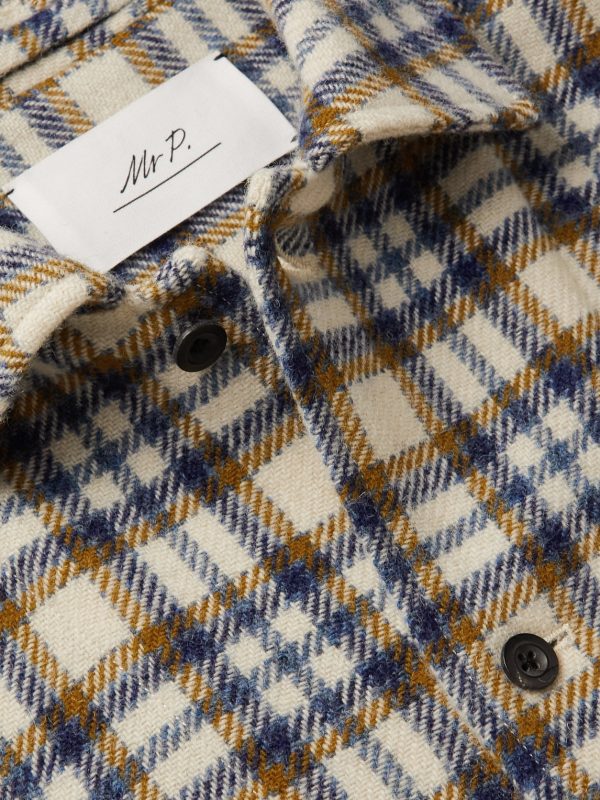 Checked Wool Overshirt - CU Checked Wool Overshirt - CU