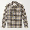 Checked Wool Overshirt Checked Wool Overshirt