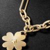 Four Heart Clover 18-Karat Gold Diamond Bracelet - CU Four Heart Clover 18-Karat Gold Diamond Bracelet - CU