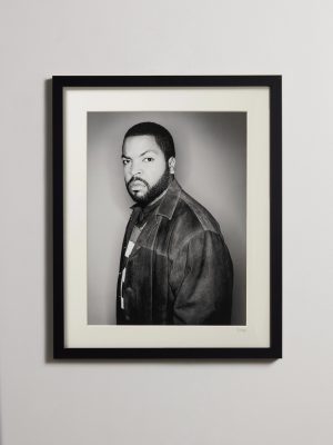 Framed 2001 Ice Cube Print, 16" x 20"