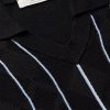 Striped Jacquard Polo Shirt - CU Striped Jacquard Polo Shirt - CU