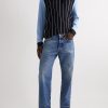 Striped Jacquard Polo Shirt - OU Striped Jacquard Polo Shirt - OU