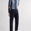 Striped Two-Tone Honeycomb-Knit Cotton-Blend Polo Shirt - OU Striped Two-Tone Honeycomb-Knit Cotton-Blend Polo Shirt - OU