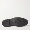 Andrew Split-Toe Shearling-Lined Suede Chukka Boots - E2