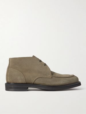 Andrew Split-Toe Shearling-Lined Suede Chukka Boots Andrew Split-Toe Shearling-Lined Suede Chukka Boots