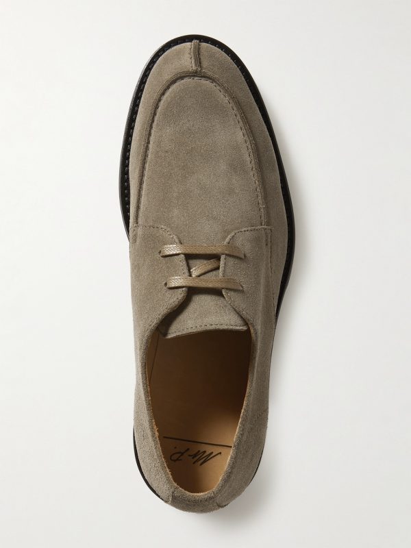 Andrew Split-Toe Regenerated Suede by evolo® Derby Shoes - E3