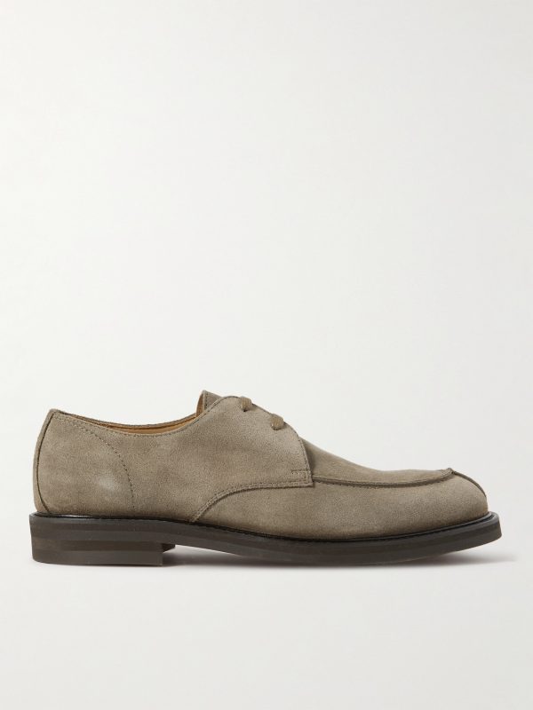 Andrew Split-Toe Regenerated Suede by evolo® Derby Shoes