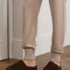 Rubber-Trimmed Suede Slides - E1 Rubber-Trimmed Suede Slides - E1