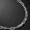 Trio Link Sterling Silver Necklace Trio Link Sterling Silver Necklace