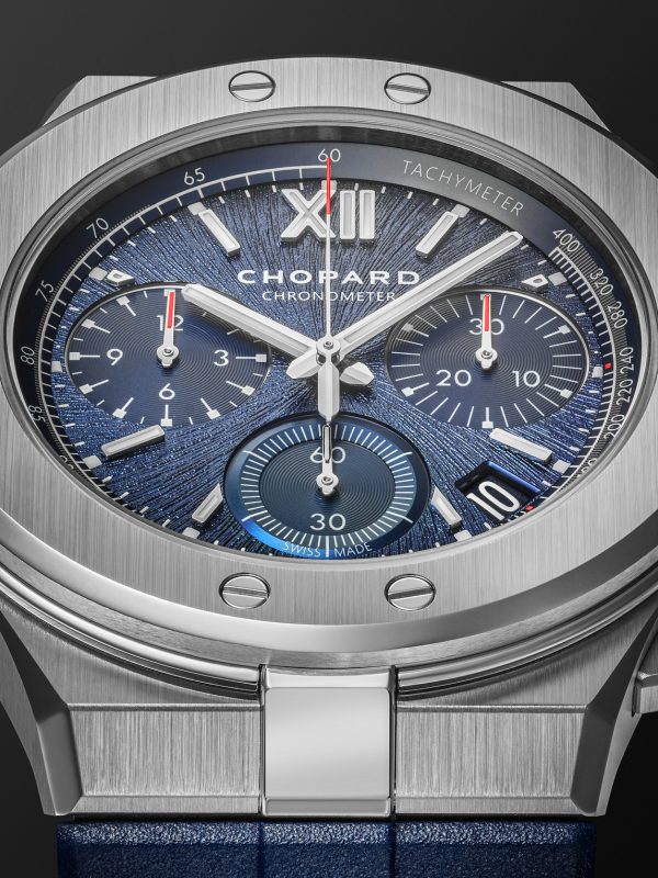 Alpine Eagle XL Chrono Automatic 44mm Lucent Steel and Rubber Watch, Ref. No. 298609-3003 - CU