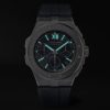 Alpine Eagle XL Chrono Automatic 44mm Lucent Steel and Rubber Watch, Ref. No. 298609-3003 - E5