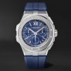 Alpine Eagle XL Chrono Automatic 44mm Lucent Steel and Rubber Watch, Ref. No. 298609-3003